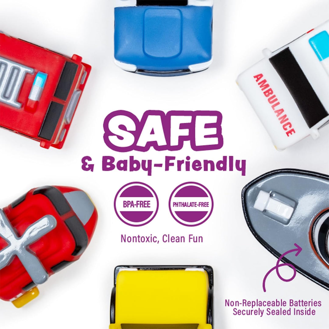 Tiny Respondersᵀᴹ Light Up Bath Toy's