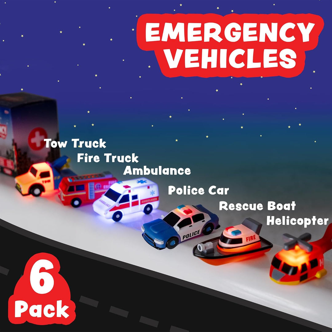 Tiny Respondersᵀᴹ Light Up Bath Toy's