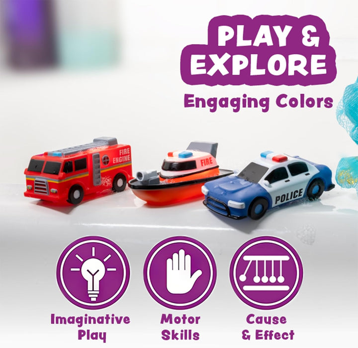 Tiny Respondersᵀᴹ Light Up Bath Toy's